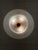 Swedish Modern Ceiling Lamp in Etched Star-Decorated Glass and Chrome, 1940s For Sale - Image 3 of 7