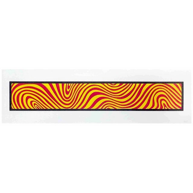 Wavy irregular bands is an artwork realized by sol lewitt in 1996. Etching and aquatint on arches 88 paper. Edition of 35...