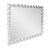 La Bailadora Bright Silver Ruffled Metal Vanity Mirror For Sale In Chicago - Image 6 of 11