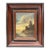 Antique Oil Painting Dutch School Landscape With Windmill on a Canal For Sale