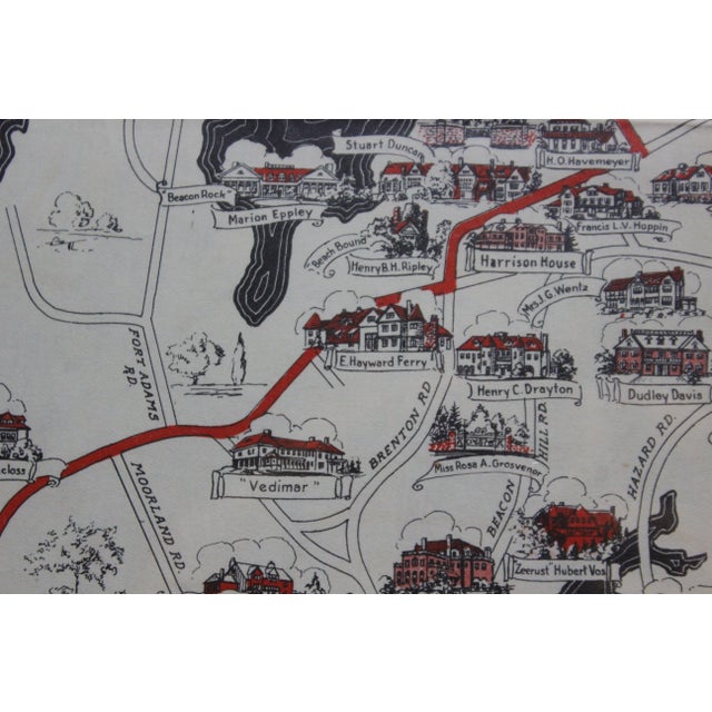 Traditional Ten Mile Drive, 1939 Map For Sale - Image 3 of 6
