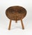 Mid-Century Modern Mid-Century Modern Wicker and Wood Tripod Stool by Tony Paul, 1950s For Sale - Image 3 of 18
