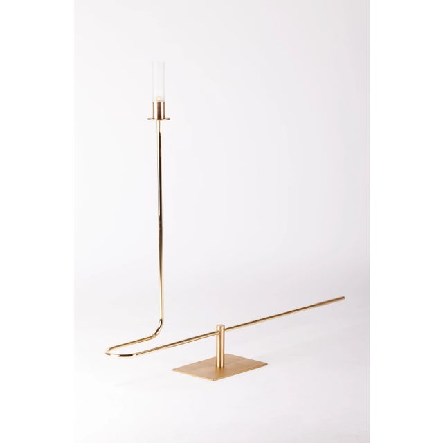 Bi-track parking stand by mingardo dimensions: d123 x w14 x h121cm materials: varnished iron and led light weight: 11 kg...