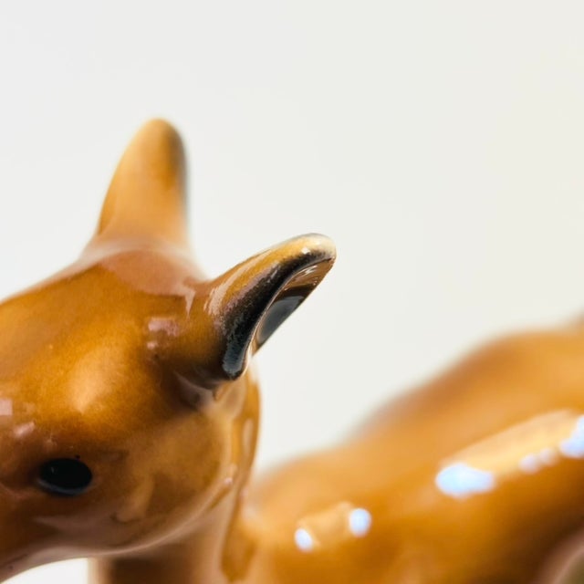 Mid Century Ceramic Deer Planter For Sale - Image 15 of 16
