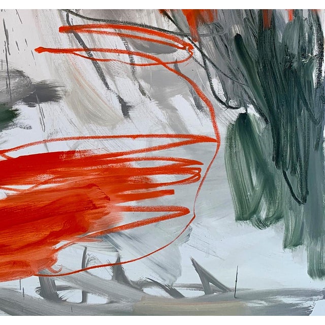 “Afterglow I” is a large original abstract oil painting on canvas that I created in my studio. My work explores gesture,...