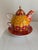 Contemporary T2 Stacking Tea-for-One Porcelain Teapots – Vibrant Moroccan Pattern – a Pair 4 pcs For Sale - Image 3 of 13