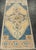 Tan Turkish Mini Rug Oriental Hand Knotted Vintage Rug 1'5" x 3' #21221 For Sale - Image 8 of 8