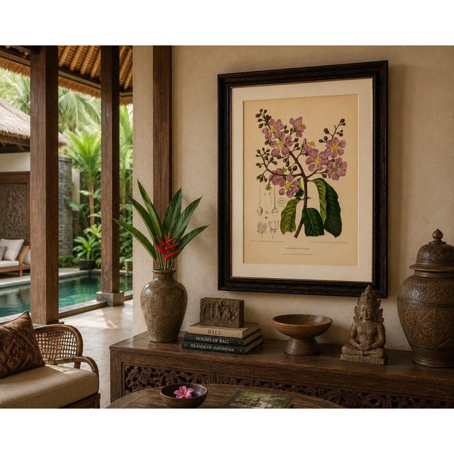 Berthe Hoola van Nooten, Queen's Crape Myrtle, 1880, Chromolithograph For Sale - Image 6 of 9