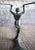 Mid 20th Century Italian Bronze Neoclassical Style Caryatid & Atlas Dining or Work Table For Sale - Image 9 of 13