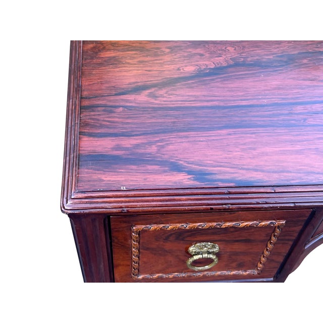 Early 20th Century Rosewood Desk For Sale In New York - Image 6 of 18