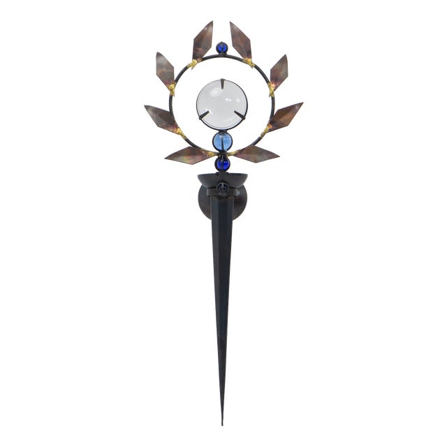 Vintage Olympia Wall Sconce by Mark Brazier-Jones, 1990s For Sale