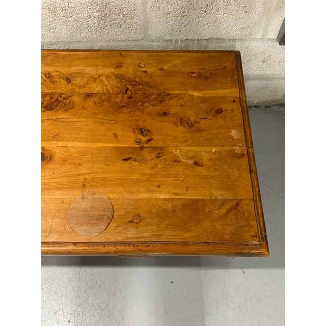 Vintage 1960s Rustic Coffee Table For Sale - Image 10 of 10