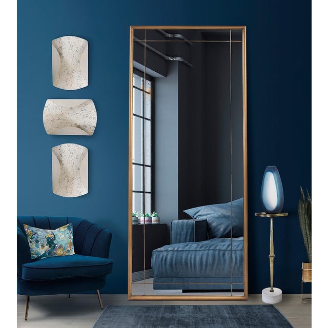 Contemporary Chiverny French Panel Mirror- Oversized For Sale - Image 3 of 11