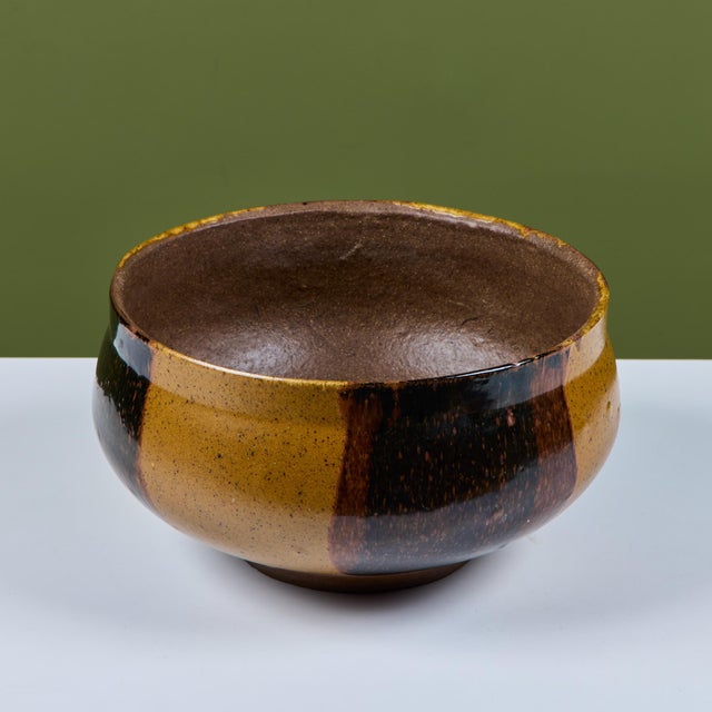 David Cressey Flame-Glaze Planter for Architectural Pottery For Sale - Image 9 of 15