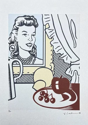 After Roy Lichtenstein, "Women, 1990s, Silk-Screen