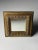 Vintage Gold-Colored Square Mirror For Sale - Image 3 of 16