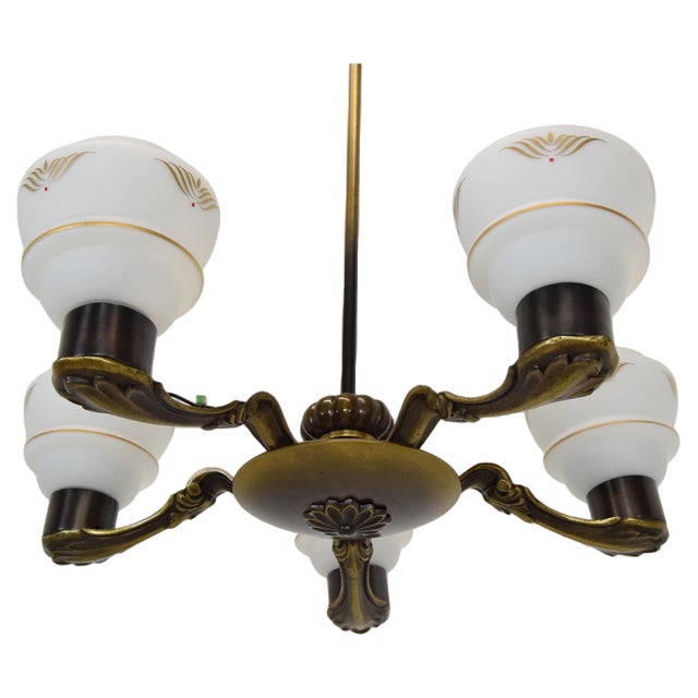 Art Deco Chandelier, Germany, 1930s For Sale