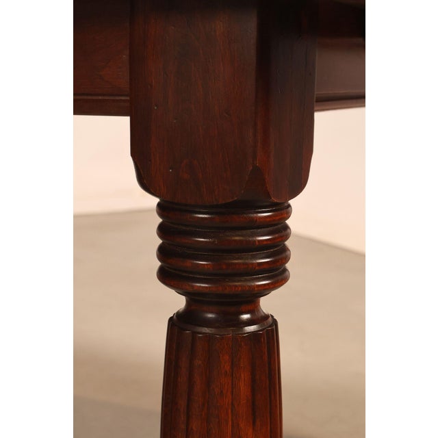 Nichols & Stone Expandable Farmhouse Dining Table For Sale - Image 12 of 18