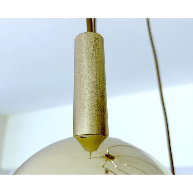 Mid-Century Cascade Pendant Light in Brass from Staff Leuchten, 1970s For Sale - Image 17 of 18