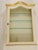 1960s Hollywood Regency White Wall Vitrine Display Case For Sale - Image 4 of 4
