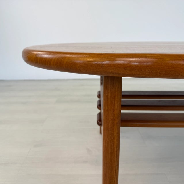 Brown Danish Coffee Table Niels Bach Randers Möbel For Sale - Image 8 of 13