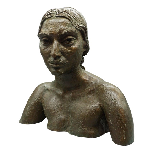 Sir Jacob Epstein, Sunita, 1920s, Bronze For Sale