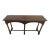 Henredon Solid Oak Barley Twist Leg Console Table For Sale