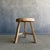 Vintage Elm Wood Chop Block Table #M45 For Sale - Image 4 of 8