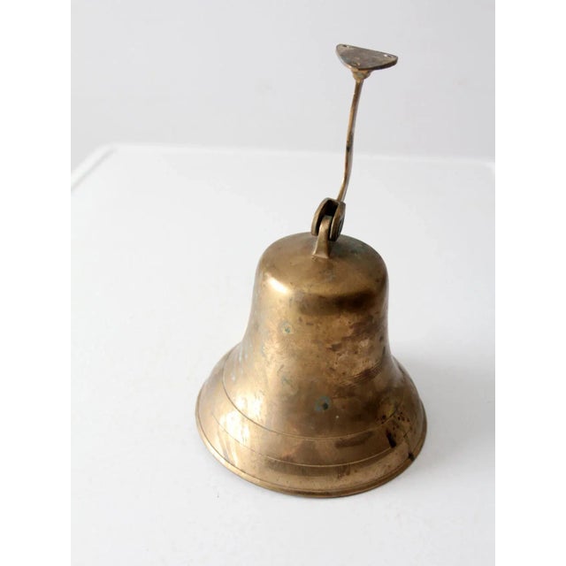 Brass Vintage Coca-Cola Brass Bell For Sale - Image 8 of 12