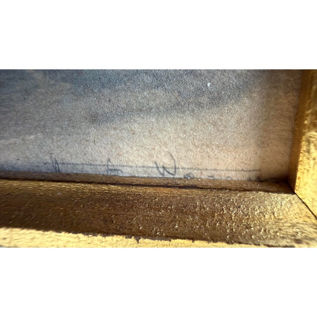 This artwork are vintage watercolor lithographs titled "Paris" by the artist Hermann Edouard Wagner (1894–1963). The...