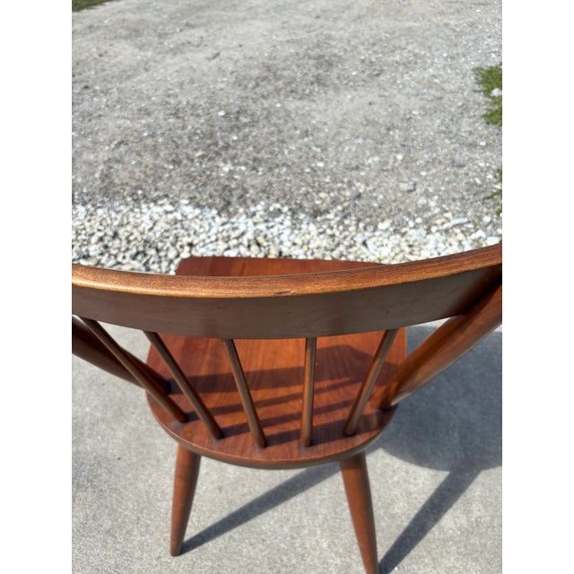 Mid 20th Century Mid 20th Century Midcentury Willett Cherry Dining Chair For Sale - Image 5 of 7