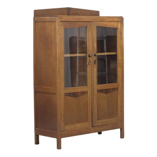 Art Deco Liquor Cabinet or Bookcase For Sale