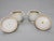 19th Century Pair, French Old Paris Style Gilt Porcelain Fruit Coolers or Ice Pails 19th C. For Sale - Image 5 of 9