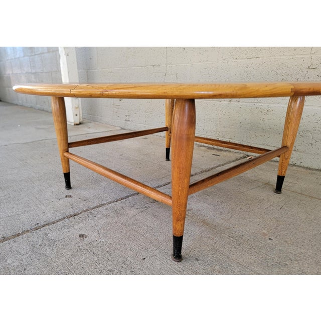 Wood Lane Acclaim Round Coffee Table With Dovetail Detail For Sale - Image 7 of 11