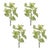Rustic Anthurium Leaf Branch (Set of 4) For Sale - Image 3 of 3
