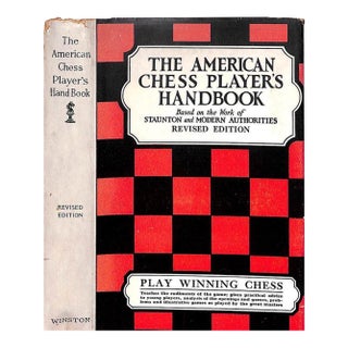 "The American Chess Player's Handbook" 1934 Staunton, Howard (1810-1874) For Sale