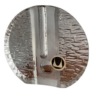 Vaso Bullseye by Heiner Düsterhaus for Walther Glass, 1970s For Sale