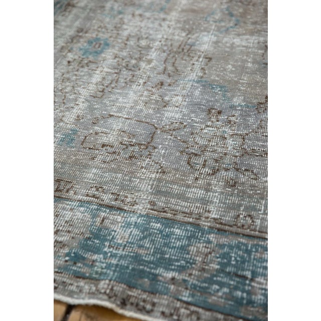 Vintage Distressed Oushak Carpet - 7'6" X 10'8" For Sale - Image 4 of 13