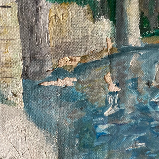 View of Corsica, 1964, Oil on Canvas For Sale - Image 8 of 13