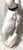Hollywood Regency 1960s Large Tall Ceramic Whippet Greyhound Dog 28” Tall For Sale - Image 3 of 12