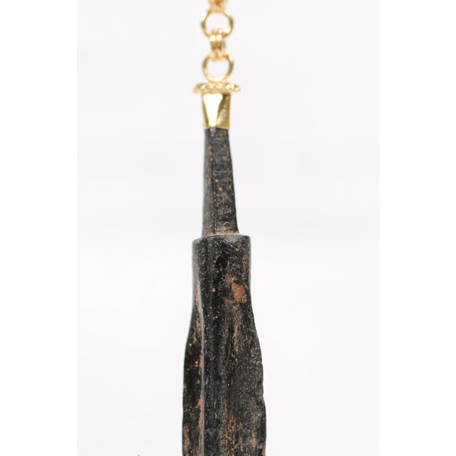 Roman Spear Pendant W 21k Bail For Sale - Image 12 of 13