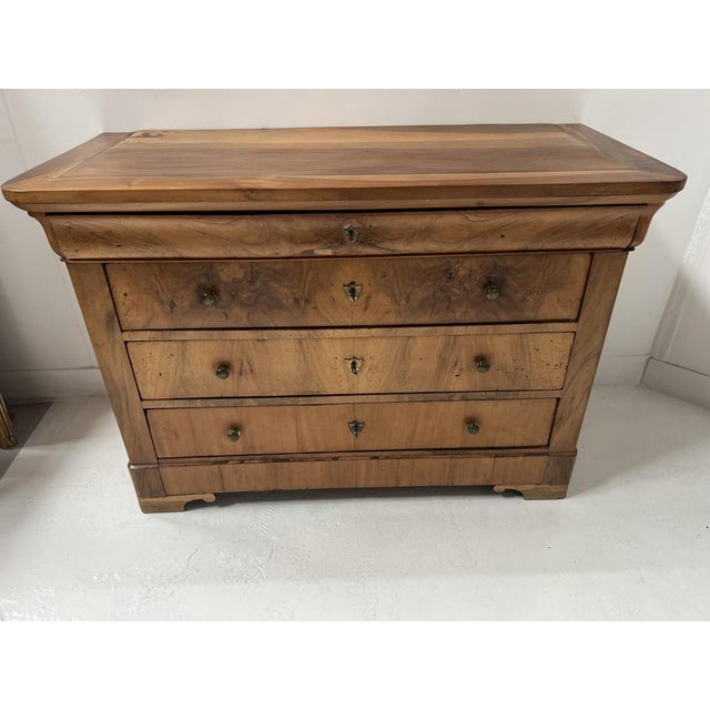 Louis Philippe Chest of Drawers in Cherrywood, 19th Century For Sale - Image 6 of 13