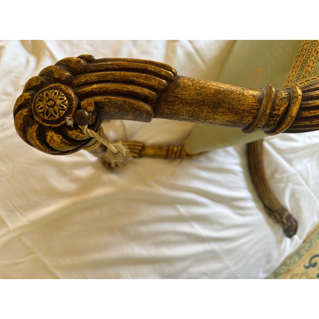 Mid Century Pair of French Regency Benches For Sale - Image 9 of 15