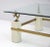 Maison Charles Mid-Century French Coffee Table with Brass Horses from Maison Charles, 1970s For Sale - Image 4 of 11