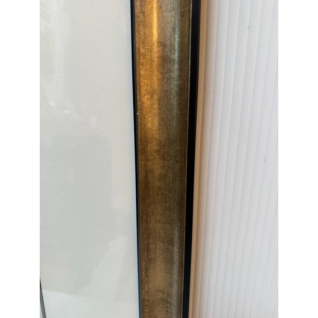 Elizabeth Jardine Striped Vase With Flowers Art Print, Signed For Sale In San Francisco - Image 6 of 12