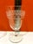 Vintage 1920 Etched 8-Ounce Crystal Stemware- Set of 4 For Sale - Image 4 of 6