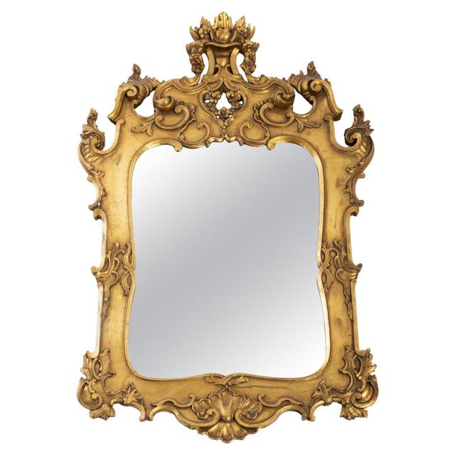 Portuguese Wall Mirror, Early 20th Century For Sale - Image 6 of 6