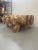 Solid Teak Live Edge Coffee Table From Indonesia. For Sale - Image 4 of 11