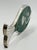 Emilia Castillo Emilia “Mimi” Castillo Taxco Malachite Silver Plate Fish Hand Mirror, 1970s For Sale - Image 4 of 18