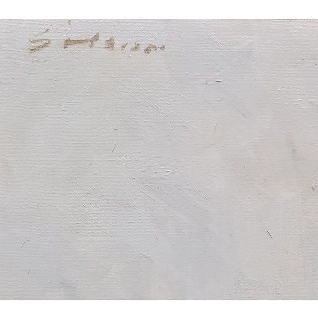 Rose Andre (Gittelson) Gisson -Still Life of Wild Roses -Oil Painting For Sale - Image 8 of 11